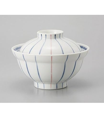 Amazon.co.jp: 三洋陶器 三彩亭 竹斎 林斎 雑煮揃 丼 茶碗 茶漬け碗 5